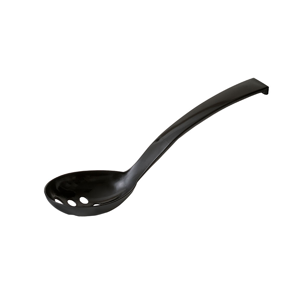 Fuduu.de - Abtropflöffel, 25 cm, schwarz, 6 Stück