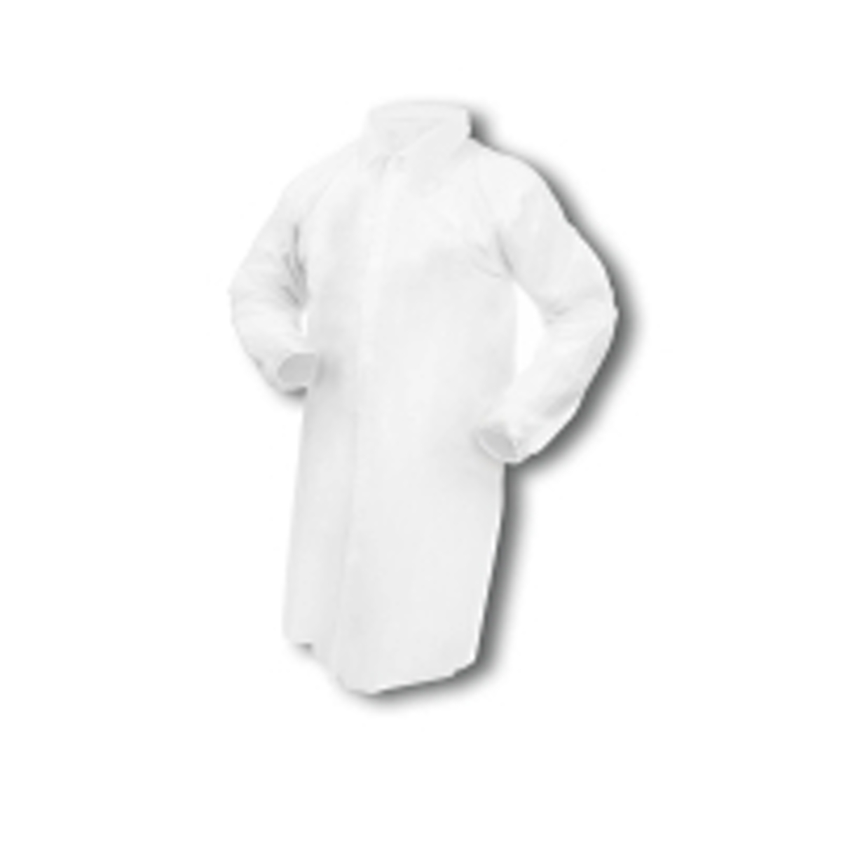 Fuduu.de - Einweg Besuchermantel, weiß, 1 Stück