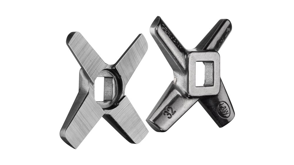 Wolfmesser INOX 22, 4 Flügel LongLife