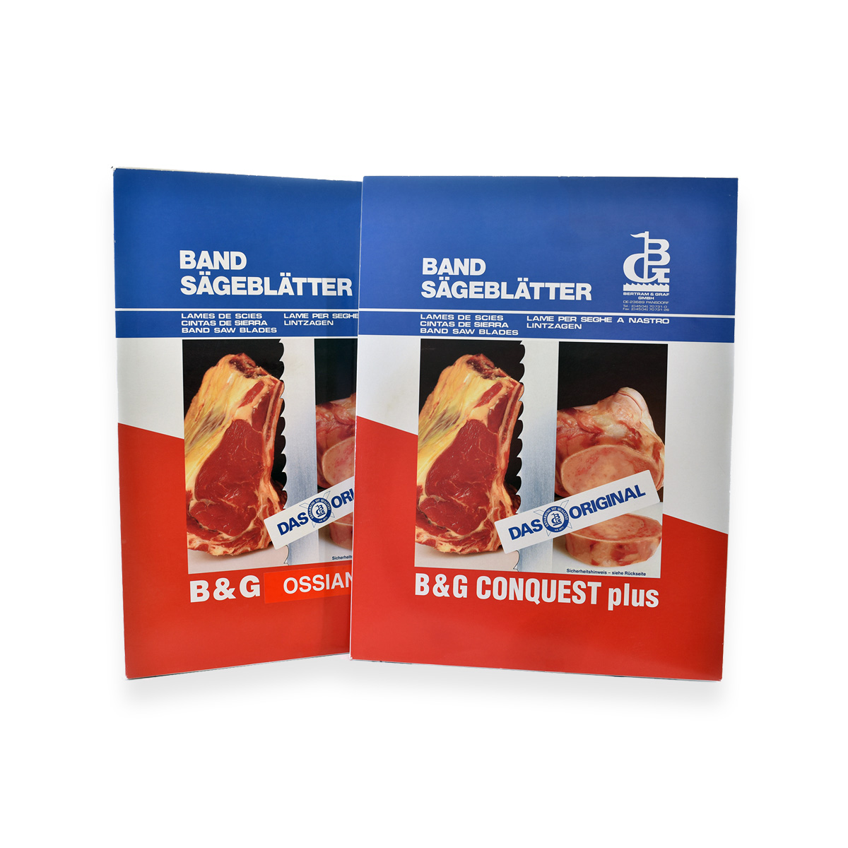 BG - Bandsägeblätter "Supra", 1750 x 15 mm, 3 Stück